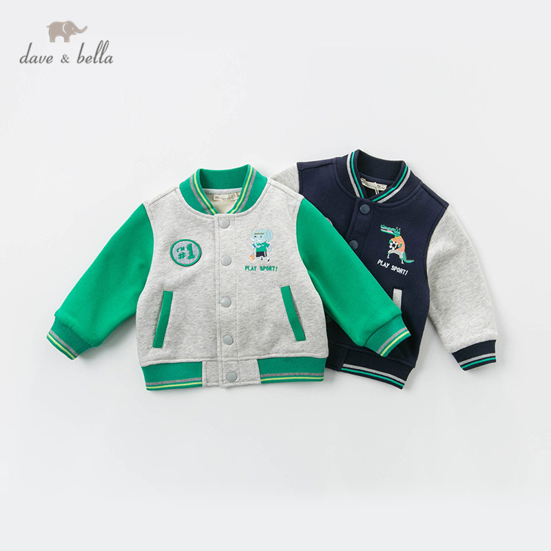 DBX12811 dave bella spring baby boy jacket children outerwear kids handsome coat