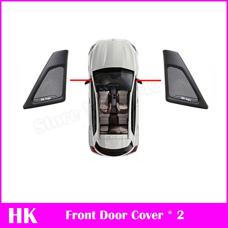 Auto For BMW 5 Series F10 F11 Audio Head Treble Horn Loudspeaker Music Sound Tweeter Speaker Covers Original Model: set 1