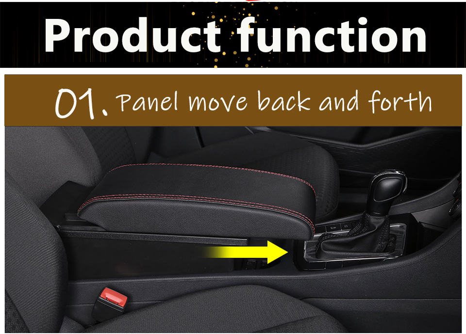 Dla Suzuki Vitara podłokietnik ze schowkiem uniwersalna konsola główna samochodu caja akcesoria robić modyfikacji podwójnie podniesiona z USB