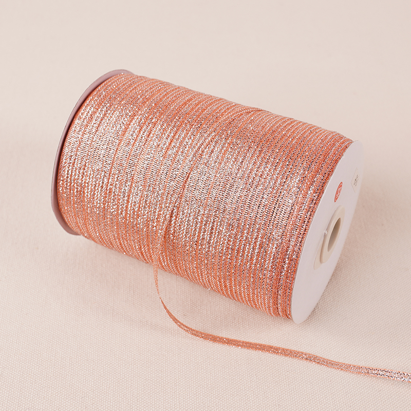 Cinta de raso de seda con purpurina dorada y plateada, 10 metros, 3mm, decoración para , hogar, boda, , Navidad, Halloween, Material DIY: Pistola de metal