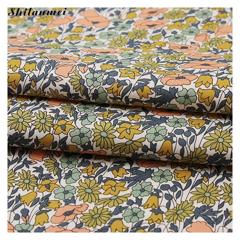 1.42 M * 2 M Bedrukte Katoenen Stoffen Thuis Diy Naaien Kleding Kimono Gordijn Doek Kussensloop Handwerk Puur Katoen stoffen