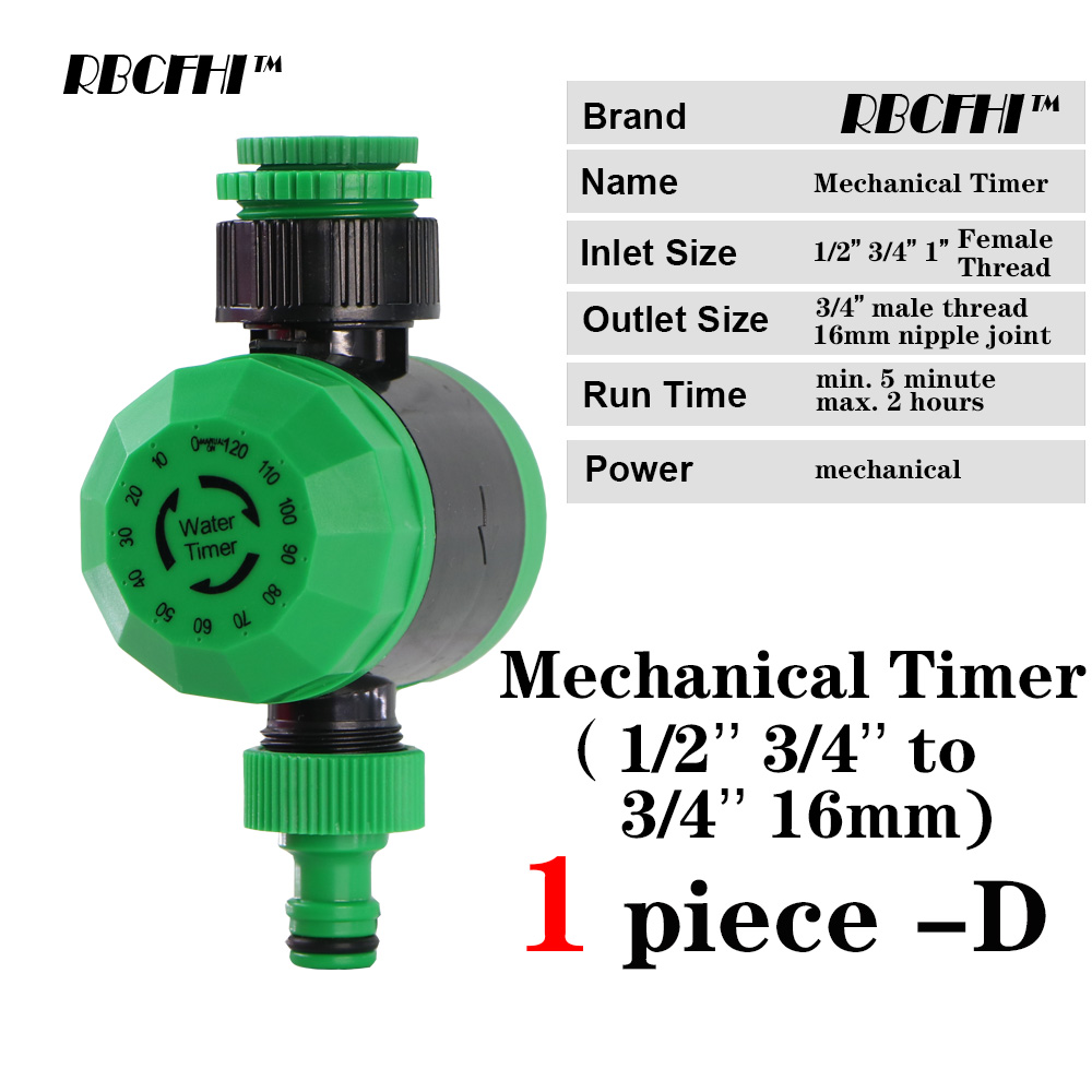 Rbcfhi 6 Soorten Tuin Water Timer Regen Sensor Solar Programmeerbare Automatische Elektronische Lcd-scherm Thuis Tuin Water Timer: green