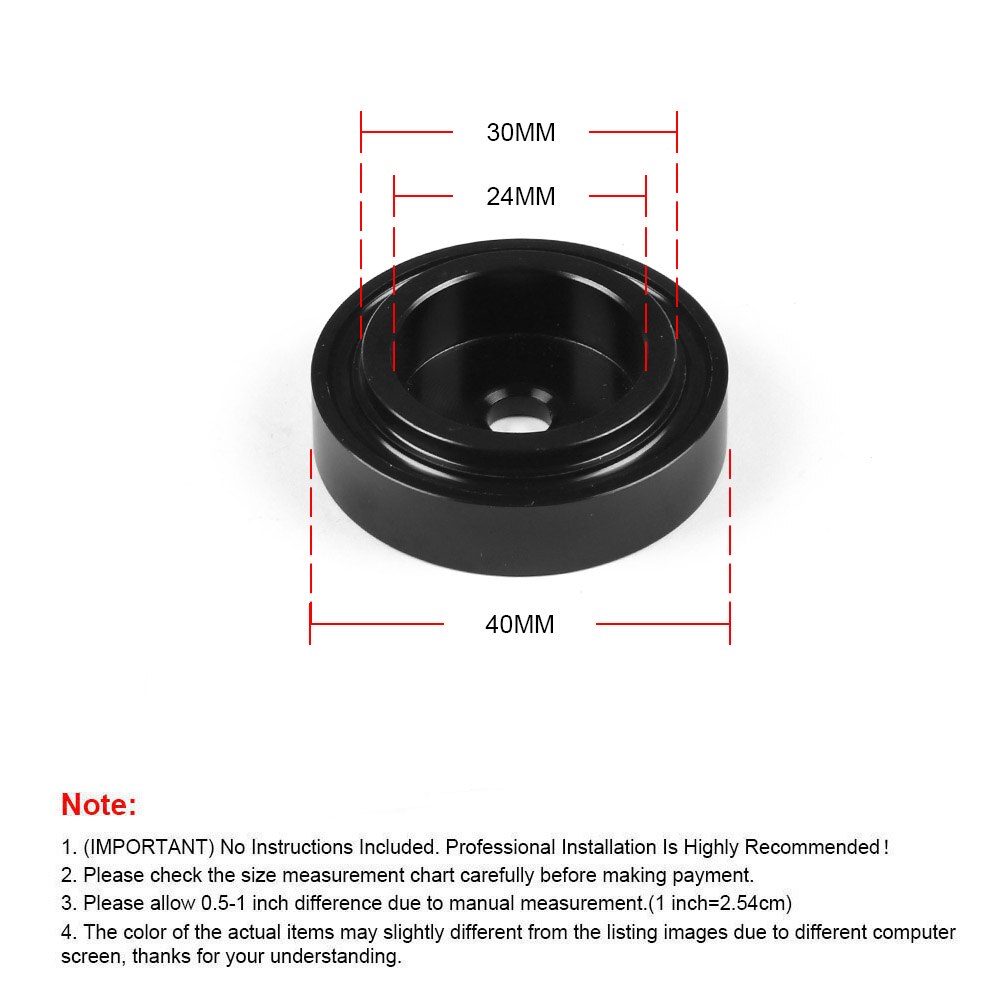 Kit de eliminación de limpiaparabrisas trasero de aluminio para coche Honda, tapa de enchufe Universal, accesorios TT102060