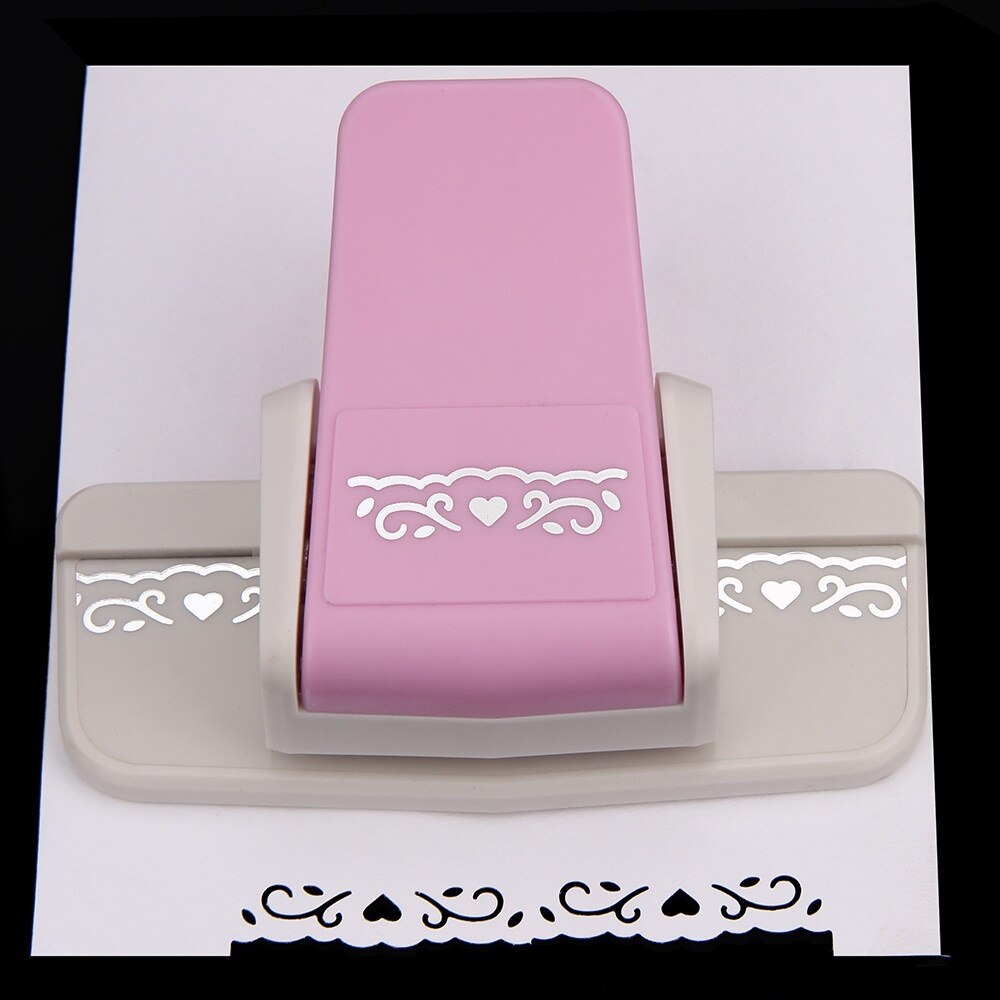 1PC fancy border punch S flower embossing Punch scrapbooking handmade edge device DIY paper cutter Handmade Craft