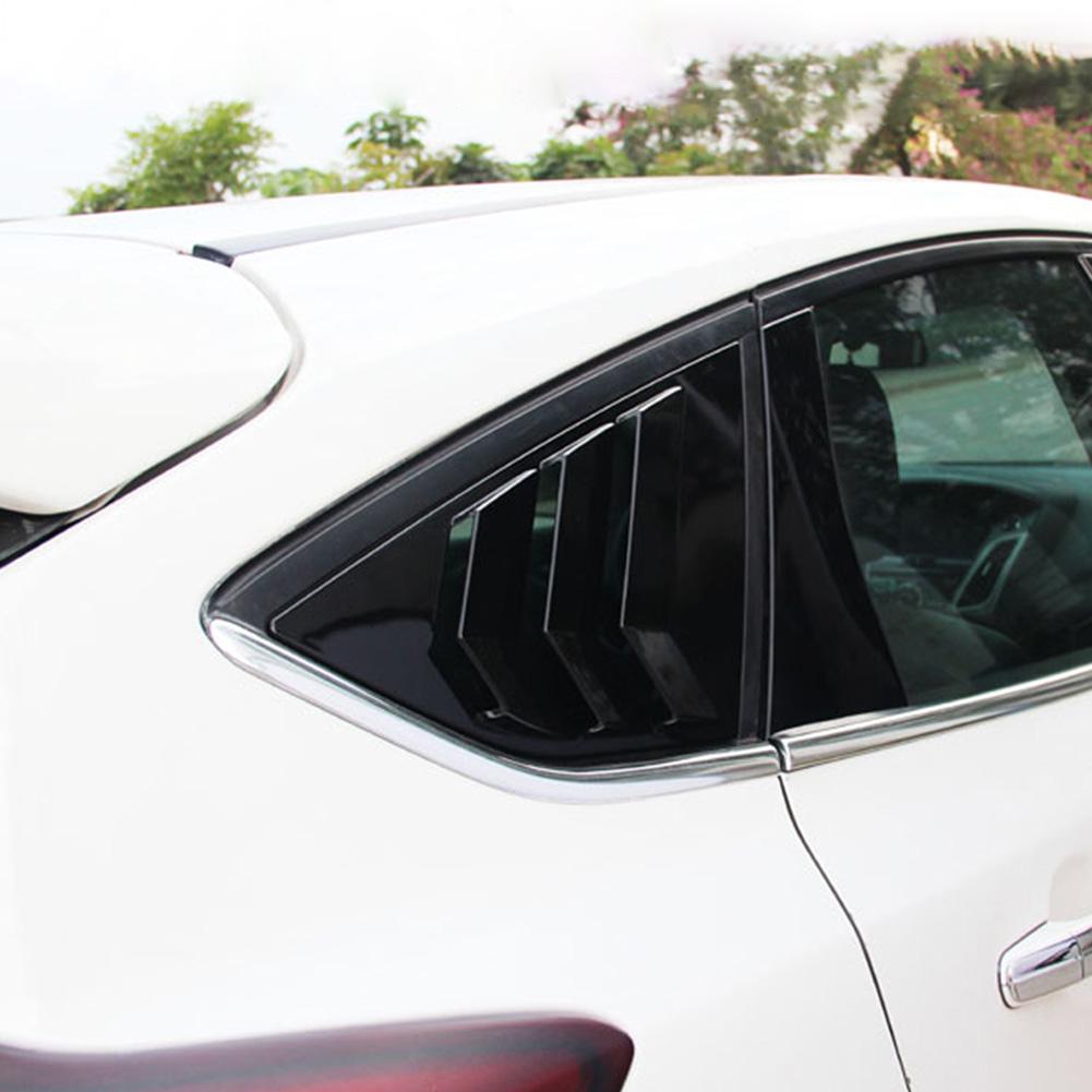 HiMISS For Ford focus ST RS MK3 Car Rear Window Blinds Side Tuyere Louvers Vent Car Shutters