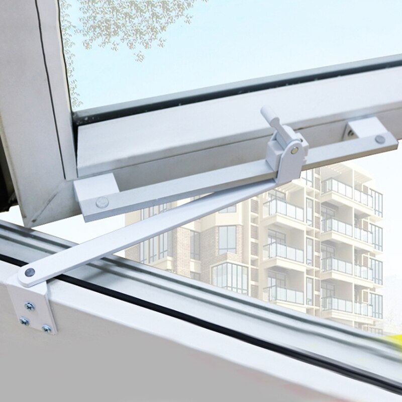 Telescopic Wind Support Window Limiter Wind Braces Heavy Duty Bracing Plastic Steel PVC Window Support Limiting Stopper