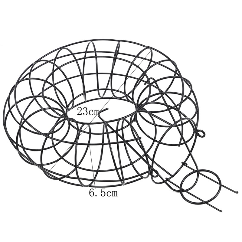 One Round Fixable Bird Hanging Feeder Fat Ball Wild Bird Seed Feeder Outdoor Feeding Station Garden Backyard Bird Supplies