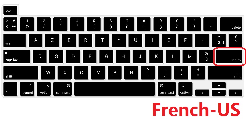 Zachte Keyboard Skin Voor Macbook Pro 16 A2141 Eu Us Frans Russisch Spaans Arabisch Toetsenbord Cover Voor Macbook Pro16 A2141 Film: Oranje