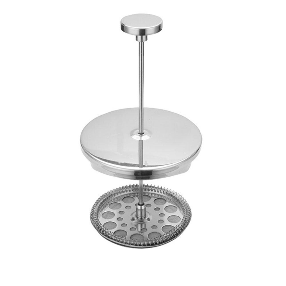 Stainless Steel French Press Coffee Maker Double Wall Coffee Press with 2 Level Filtration