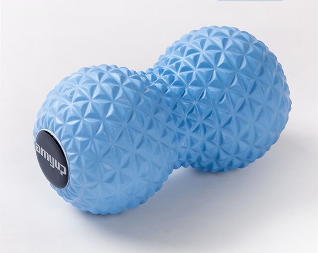Fitness Peanut Massage Ball Roller Double Lacrosse Ball Deep Tissue Foam Massager For Hand Feet