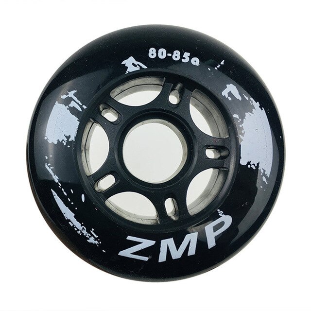 Skate ruedas de 8 unids/lote 84/78A 80 76 72mm neumáticos inline skate slalom patinaje libre deslizante para SEBA "powerslide" patines: Model 6 85A 80mm