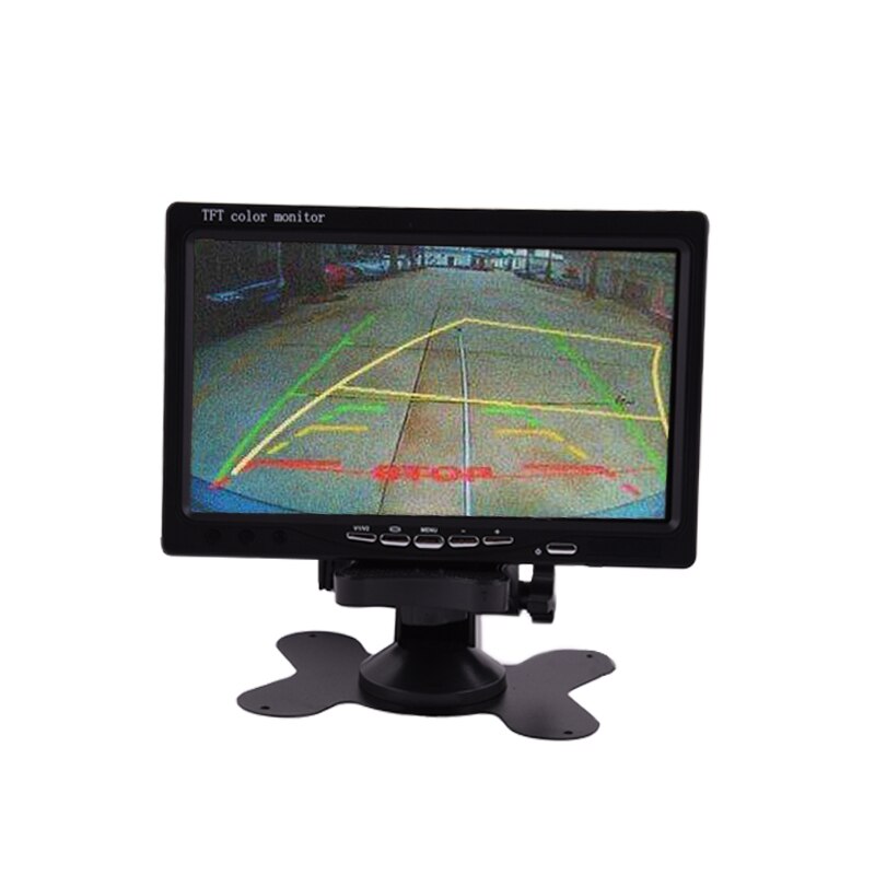 Originele Fabriek 7 Inch Reverse Lcd Monitor Achteruitrijcamera 1080P Auto Monitor Voor School Bus Auto Voertuig