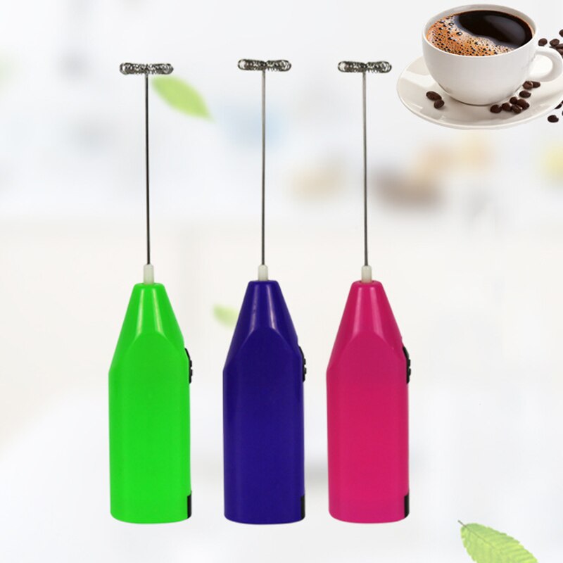 Electric Milk Powder Blender Foamer Coffee Maker Hand Mixer Cappuccino Ground Foam Blender Convenient Small Power Mini Hand