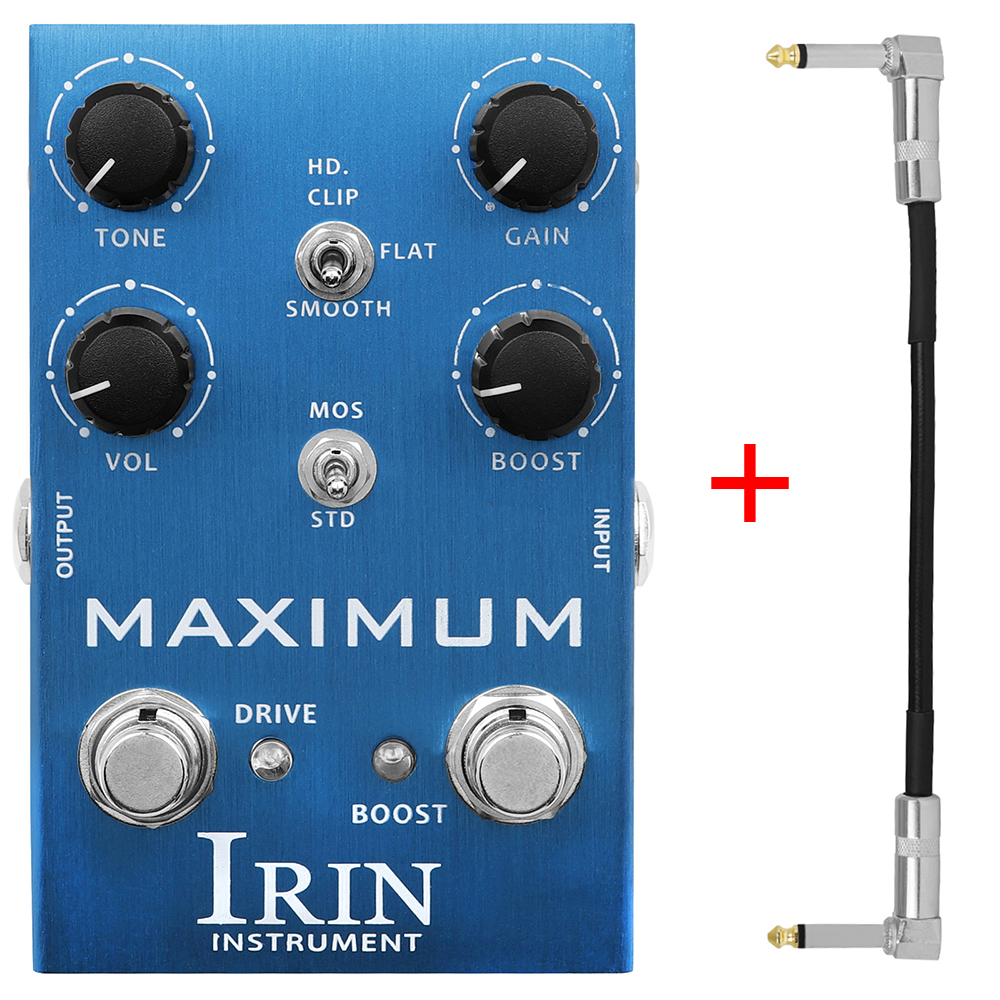 IRIN Electric Guitar Effects Pedal ZIP AMP TAICHI TAUREN UZI AMERICAN AC TONE CALIFORNIA BRITISH EXTREME MAXIMUM Band Controller: light green