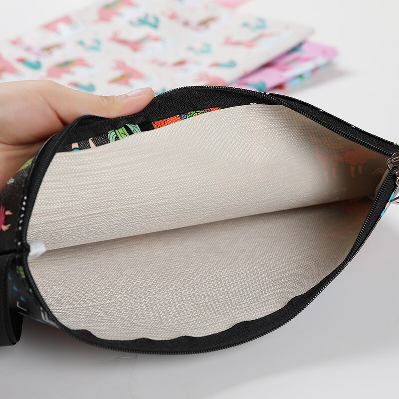 Vrouwen make-up tas handtas leren envelop portemonnee dames toilettas strand waterdichte wassets tas case dag clutches