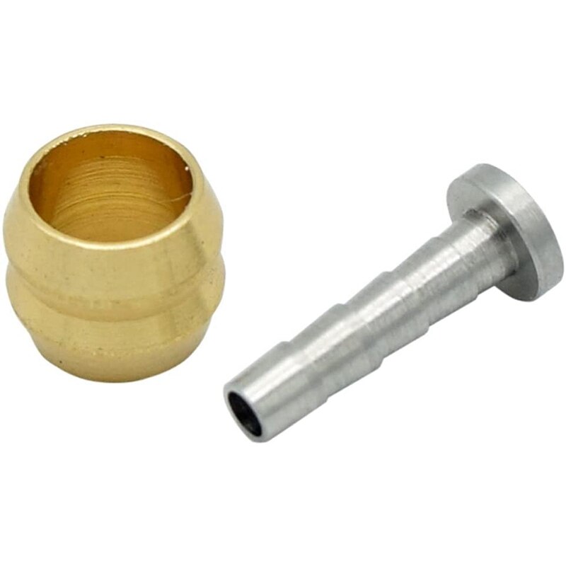 50 Set Hydraulic Disc Brake Hose MTB Mountain Bike Bicycle Olive Connector Insert for Shimano BH90 Replacement Part