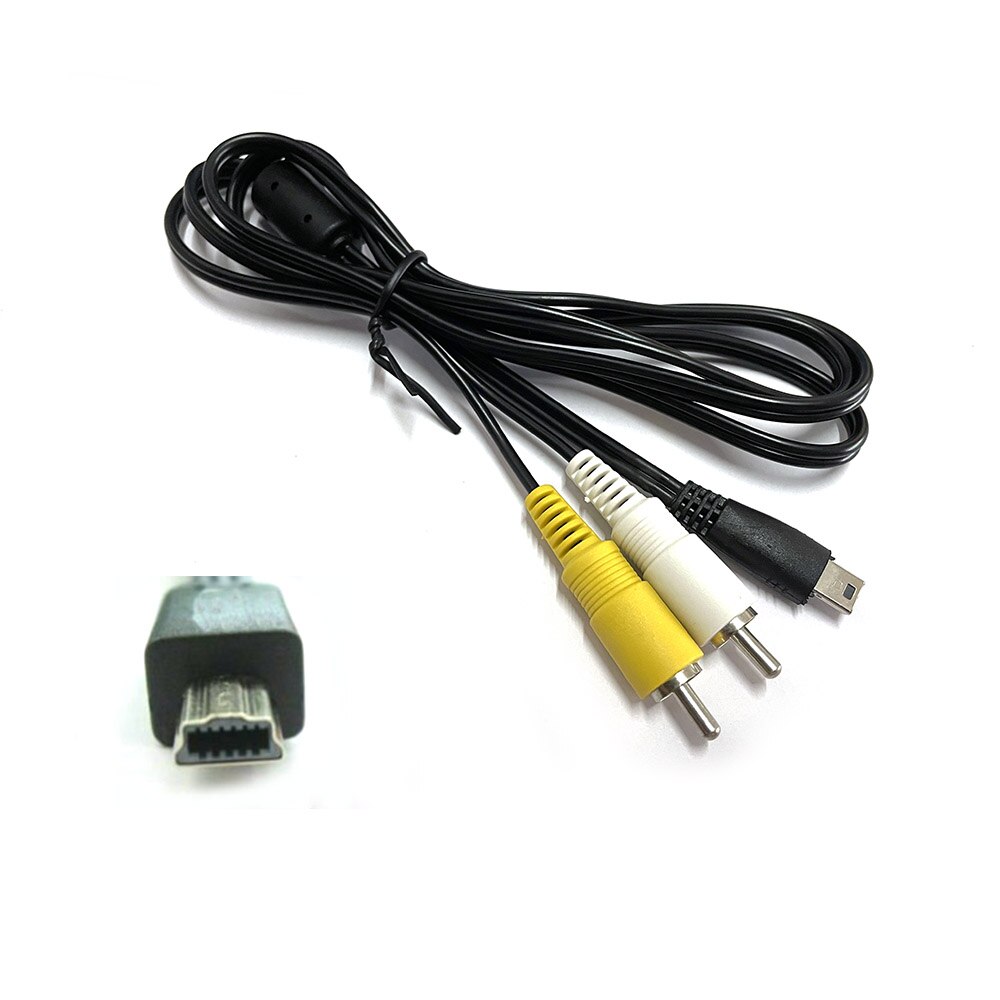AVC-DC400 AV Interface Cable for Canon PowerShot A1000,A110, A2000,A2100, A3000, A3100 IS,SD1300,SX200 IS