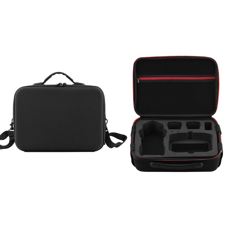 Borsa di stoccaggio per D-JI Mavic Air 2 Drone borsa di trasporto borsa a tracolla in Nylon per borsa protettiva borsa Drone Box Parts: Black Liner