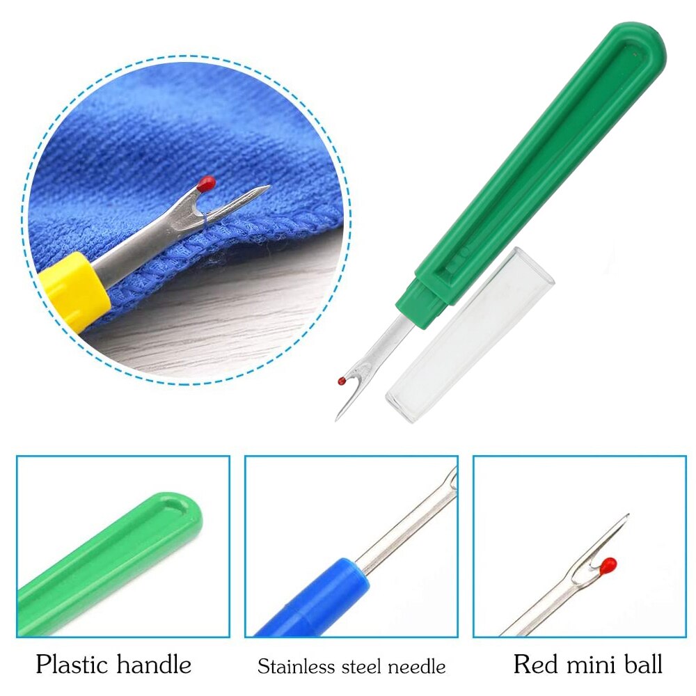 3/5/10pcs Sewing Seam Ripper Thread Seam Remover Stitch Unpicker Thread Cutter Tool for Needlework Quilting Craft Removing Tools