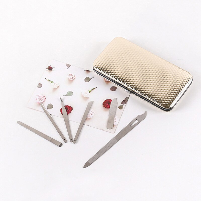 19pcs of One Set Multifunctional Nail Trimmer Portable Manicure Kit Durable Nail Clippers Useful Nail Cutter for Man Woman Home