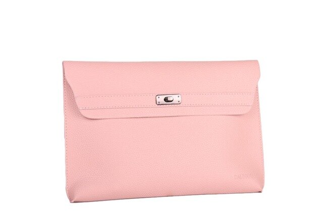 Women Day Clutches PU Leather Crossbody Bags For Women's Envelope Clutch Purse Ladies Hand Bags Bolsas Shoulder Bag: Pink