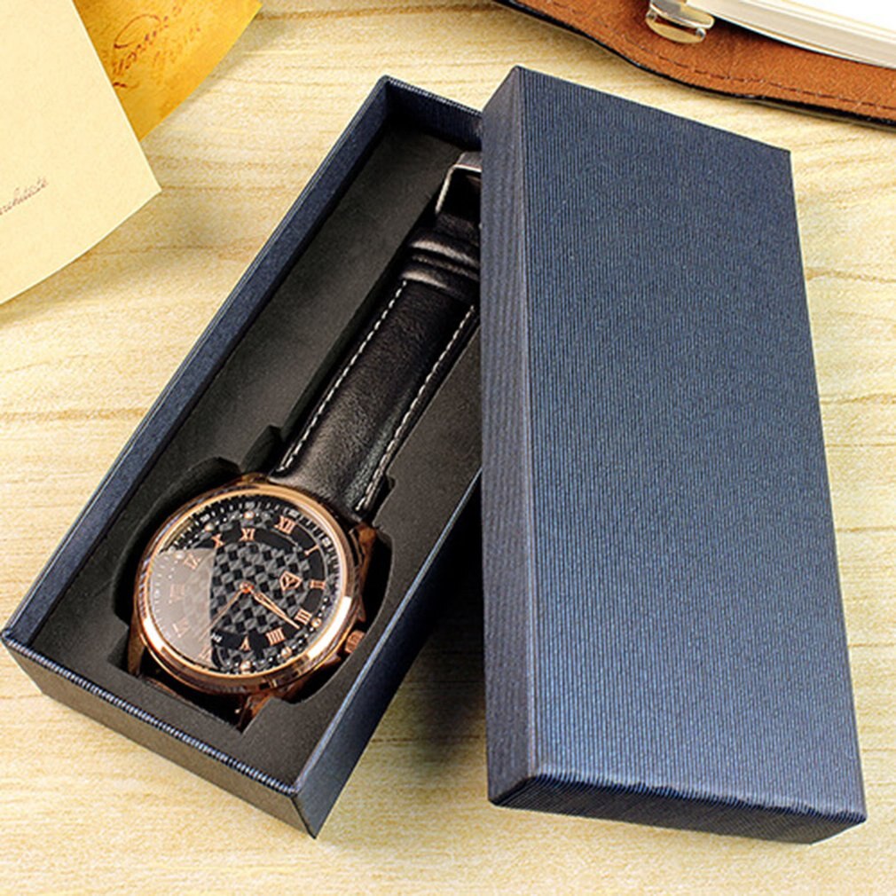 LongPortable Hoogwaardige Horloge Doos Beste Duurzaam Box Case Voor Armband Armband Sieraden Horloge Doos