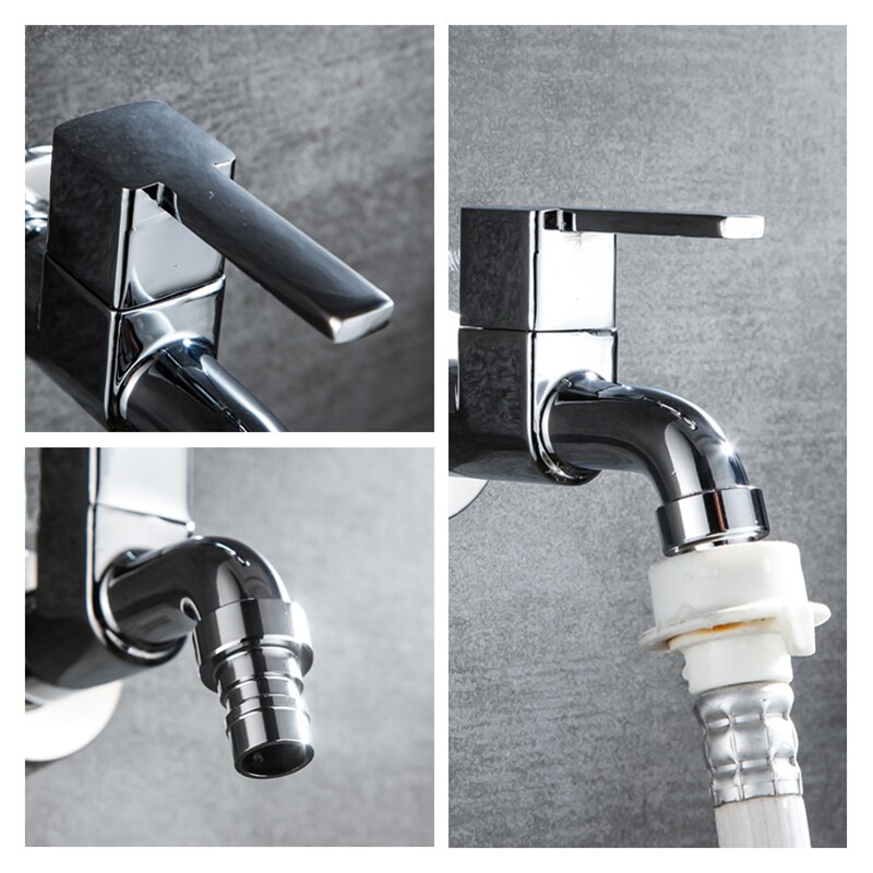 Decorative Outdoor Bibcock Garden Faucet Tap Bathroom Washing Machine Taps Faucet
