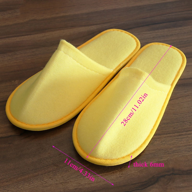 Pantoufles simples hommes femmes hôtel voyage Spa Portable maison jetable bascule anti-dérapant plancher maison pantoufles solide chambre chaussures