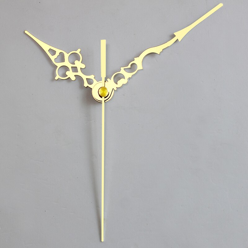 As Korte Klok Wijzers 19 Goud (Alleen Wijzers) Metaal Aluminium Diy Wijzers Quartz Klok Accessoire Diy Klok Kits