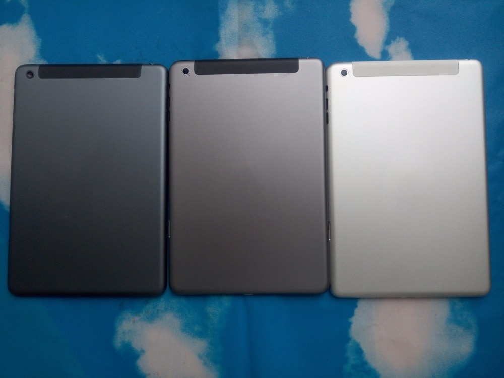 Back Cover Battery Housing Door Case For Ipad mini 2 mini2 A1489 A1432 WIFI /3G A1455 A1490 version Grey Silver color