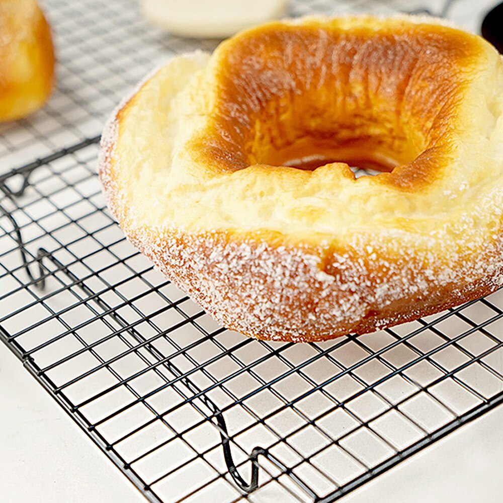 Cake Cooling Rack Nonstick Stainless Steel Grid Cooling Tray Kitchen Baking Tray Cookies Biscuits Bread Drying Stand Cooler