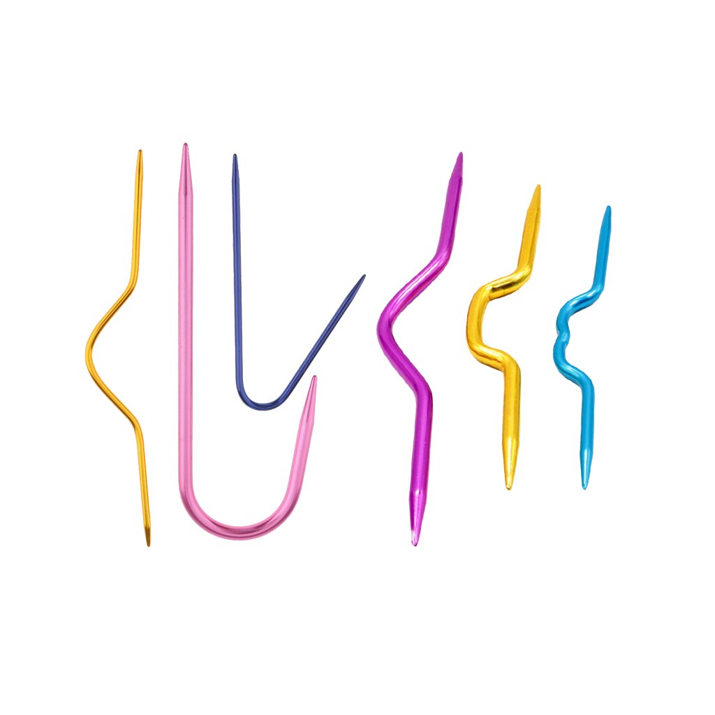 Pack With 6 Yarn Stitch . Cable Knitting Needles For Knitting