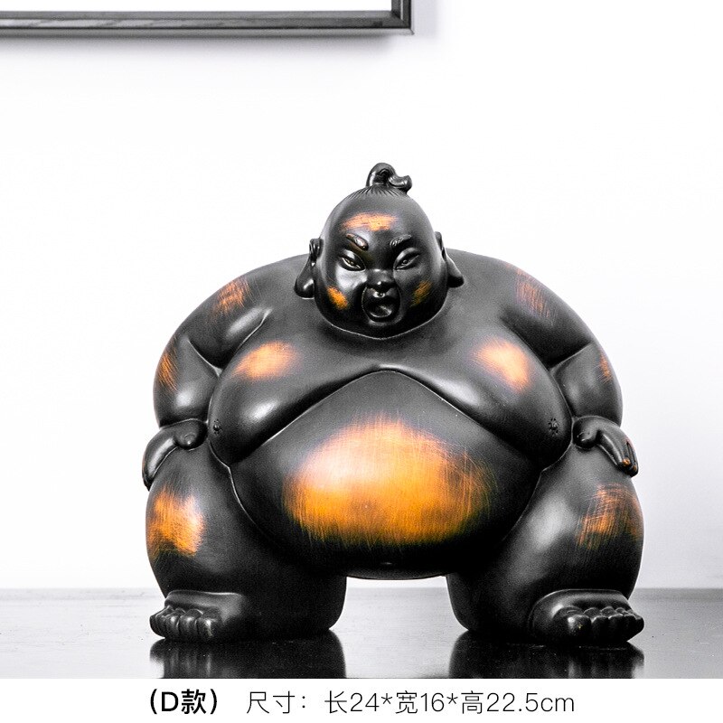 Sumo – décoration créative artisanale en résine, décoration de Restaurant japonais, créatifs pour la maison: D