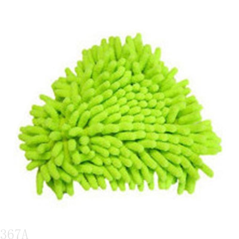 367a driehoekige dweil voor hoofddwop vervangende koppen eenvoudige reiniging groene kleur voor mops