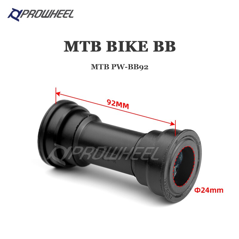 PROWHEEL BB73 BB92 BB68 BB86 MTB Road Mountain Bike Bicycle Press-in Bottom Brackets BB 24mm for SRAM GXP Crankset