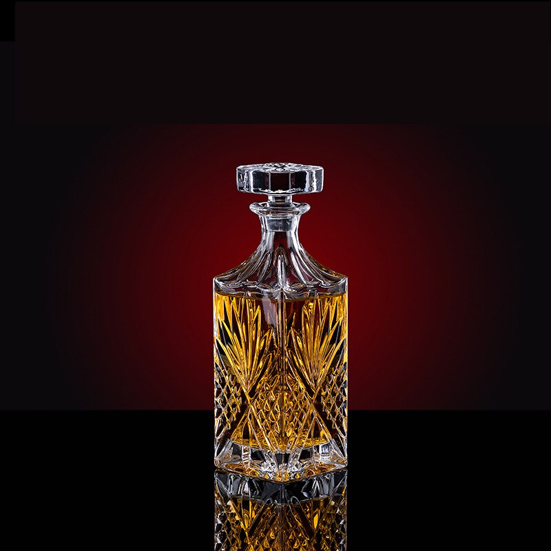 square decanter whiskey Decanter Bottle wine glass set wine bottle Bar Home