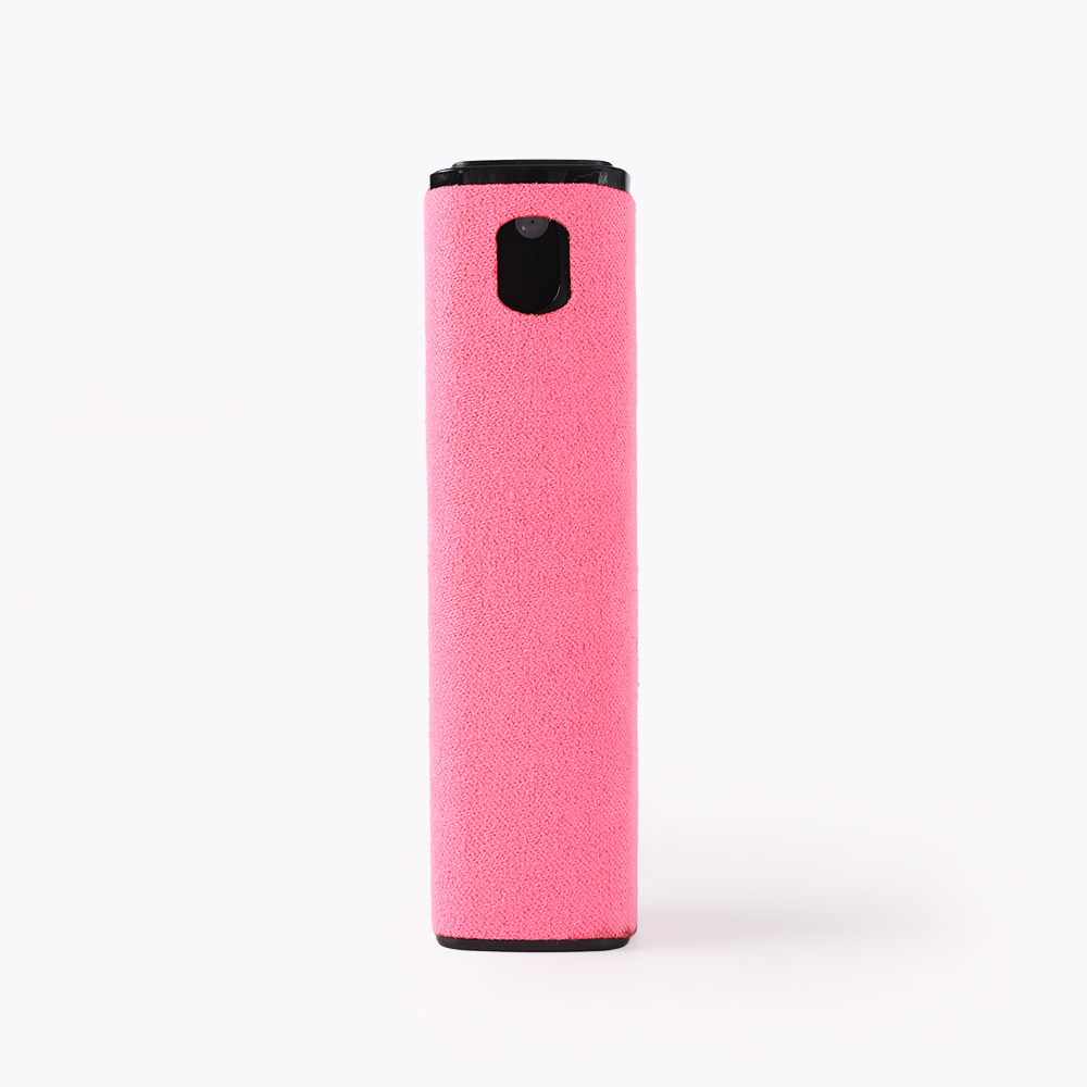 Limpiador de pantalla de teléfono 2 en 1, botella pulverizadora y paño de limpieza de microfibra, Mini tableta portátil, juego de limpiador de pulido de pantalla de PC móvil