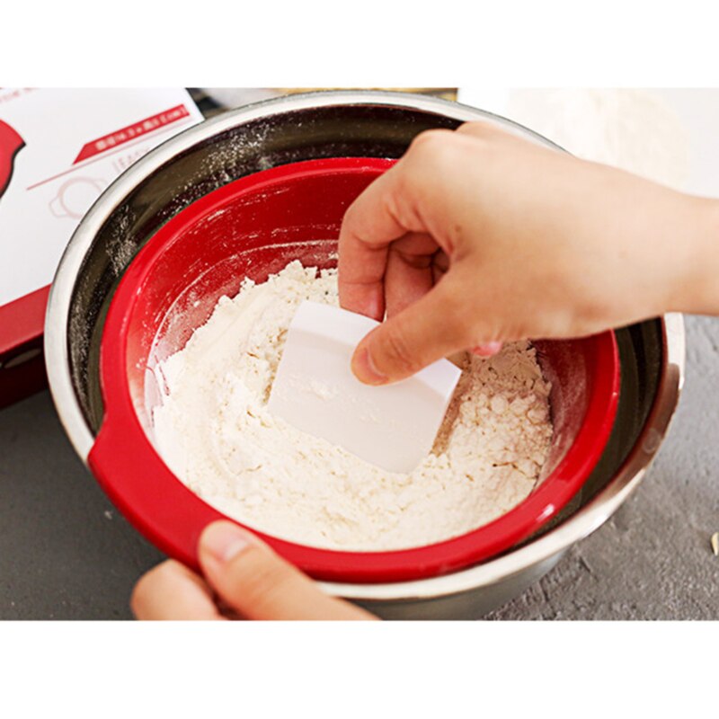 Meel Filter Zeef Ultra-Fijne Bakken Tools Handbediende Roestvrijstalen Screen Plastic Schraper Meel Zeef