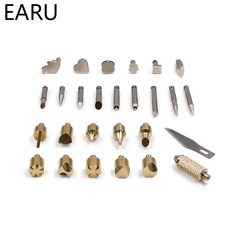 60W Electric Soldering Irons Temperature Adjustable Electric Iron Mini Handle Heat Pencil Sculpture Engrave 110V 220V Pyrograph