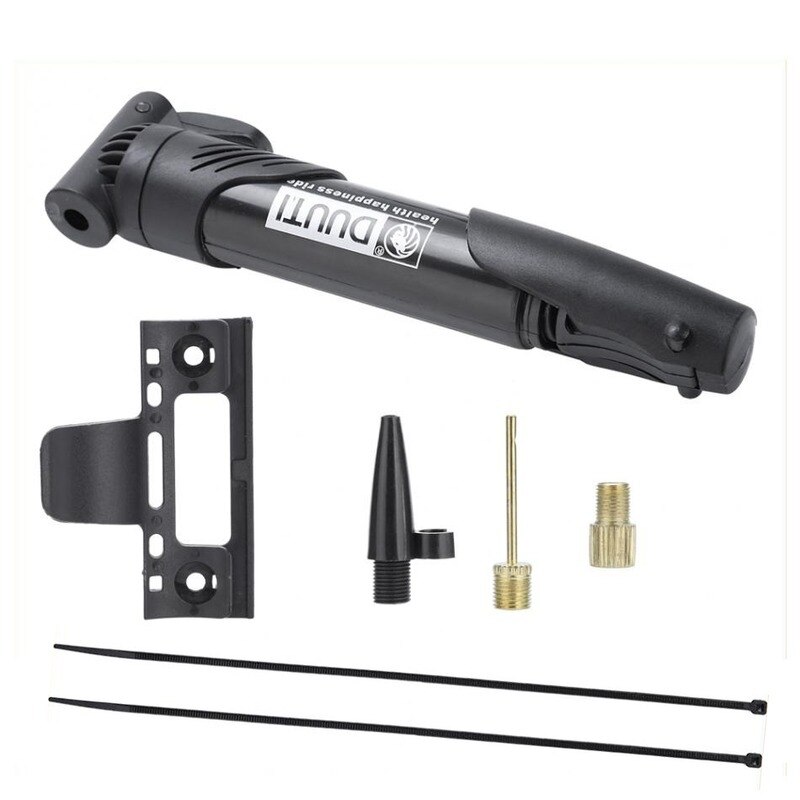 Mini Plastic Bicycle Pump Bicycle Tire Inflator Accessories Mountain Bike Road Bike Portable High-intensity Circulation Pump