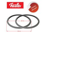 Düdüklü tencere Sızdırmazlık Halkası Için 2 Adet Yedek Fissler Vitavit Buhar Basıncı Mühür