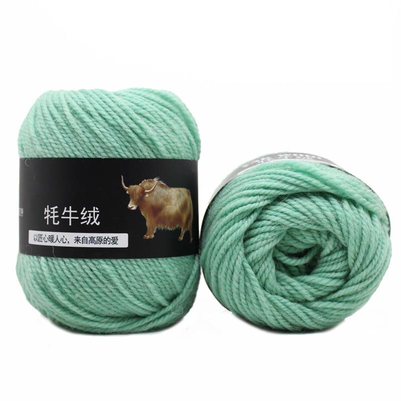 100g virkat garn multicolor handstickning tillbehör mångsidig mjuk tröja mössa halsduk linje färgad längd 300m