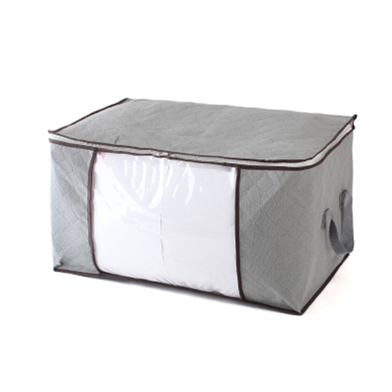 Thuis Opslag Opvouwbare Tas Waterdichte Oxford Stof Beddengoed Kussens Quilt Opbergtas Kleding Opbergtas Organizer: Rood