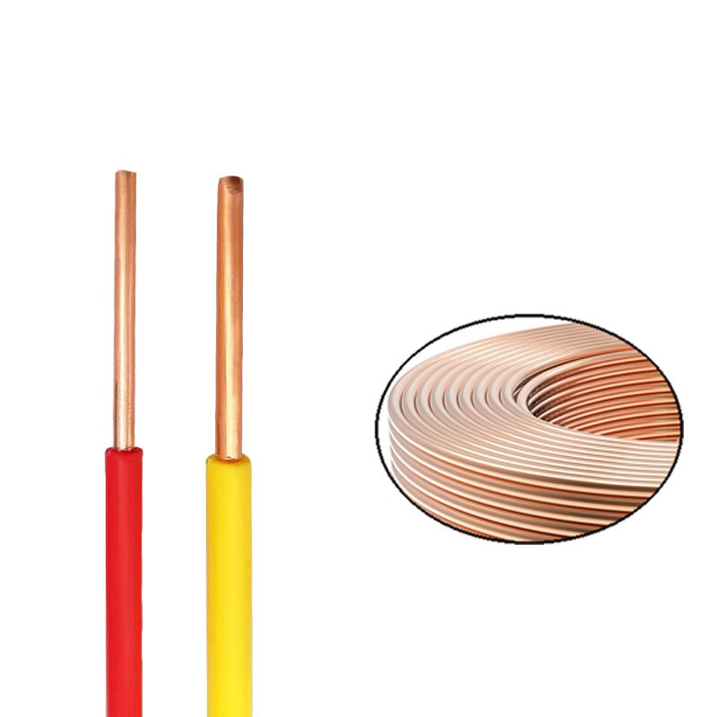 18/17/15/13/11/9/7 Awg 1Meter Bv Single Core Hard Draad Thuis verbetering Huishoudelijke Draad Pvc Omhulde Puur Koperen Kern Kabel