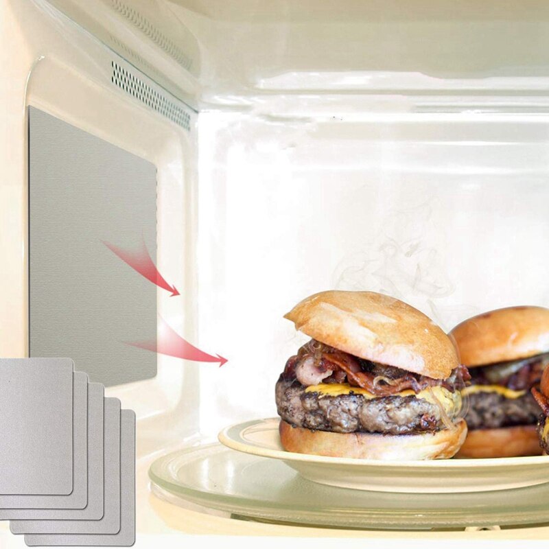 50x Universal- Miniwave Ofen Glimmer Flocken 12x12cm Welle Ofen