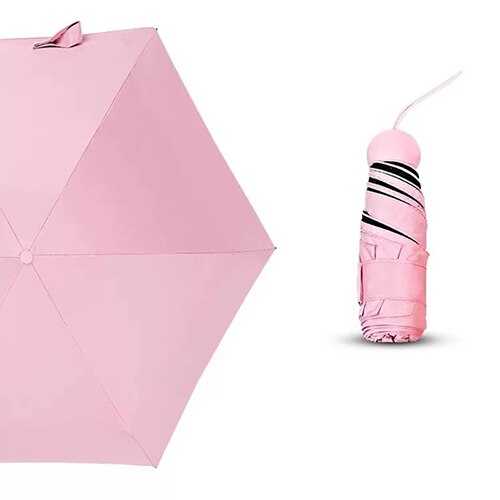 Mini Capsule Women Umbrella Clear Pocket Folding Umbrellas Rain Women Small Kids Blade Runner Men Corporate Cute Sun XX02: Type 1