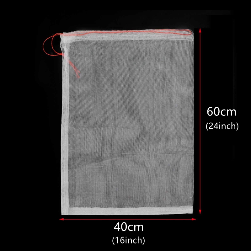 50 stk frugtpose beskyttelse insekter bug net barrierepose mesh frugttræ beskyttelsesposer til tomater æbler vindruer vokseposer: 40 x 60cm