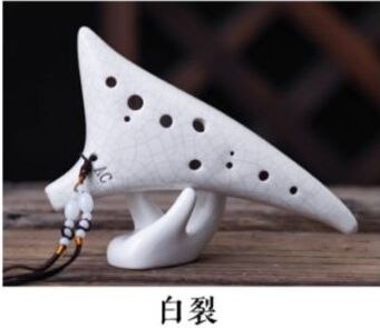 Hoge Quality12 Gaten Ac Ocarina Alto C Fluit Muziek Instrument Voor Beginner: Pattern 5