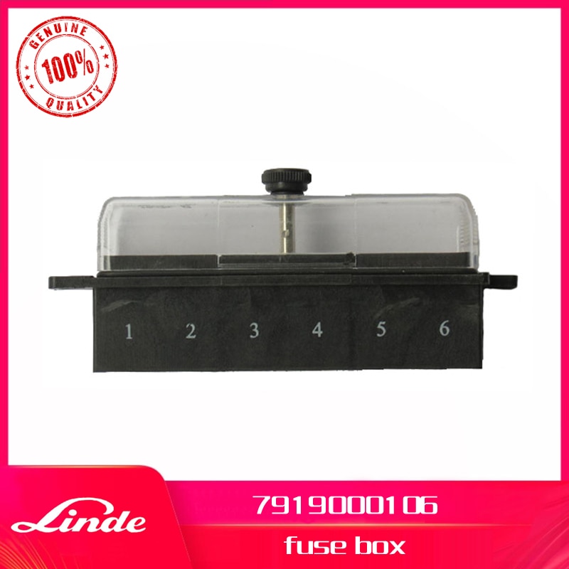 Linde forklift part fuse box 7919000106 electric truck 324 335 336 diesel truck 350 351 352 1218 1283 service spare parts