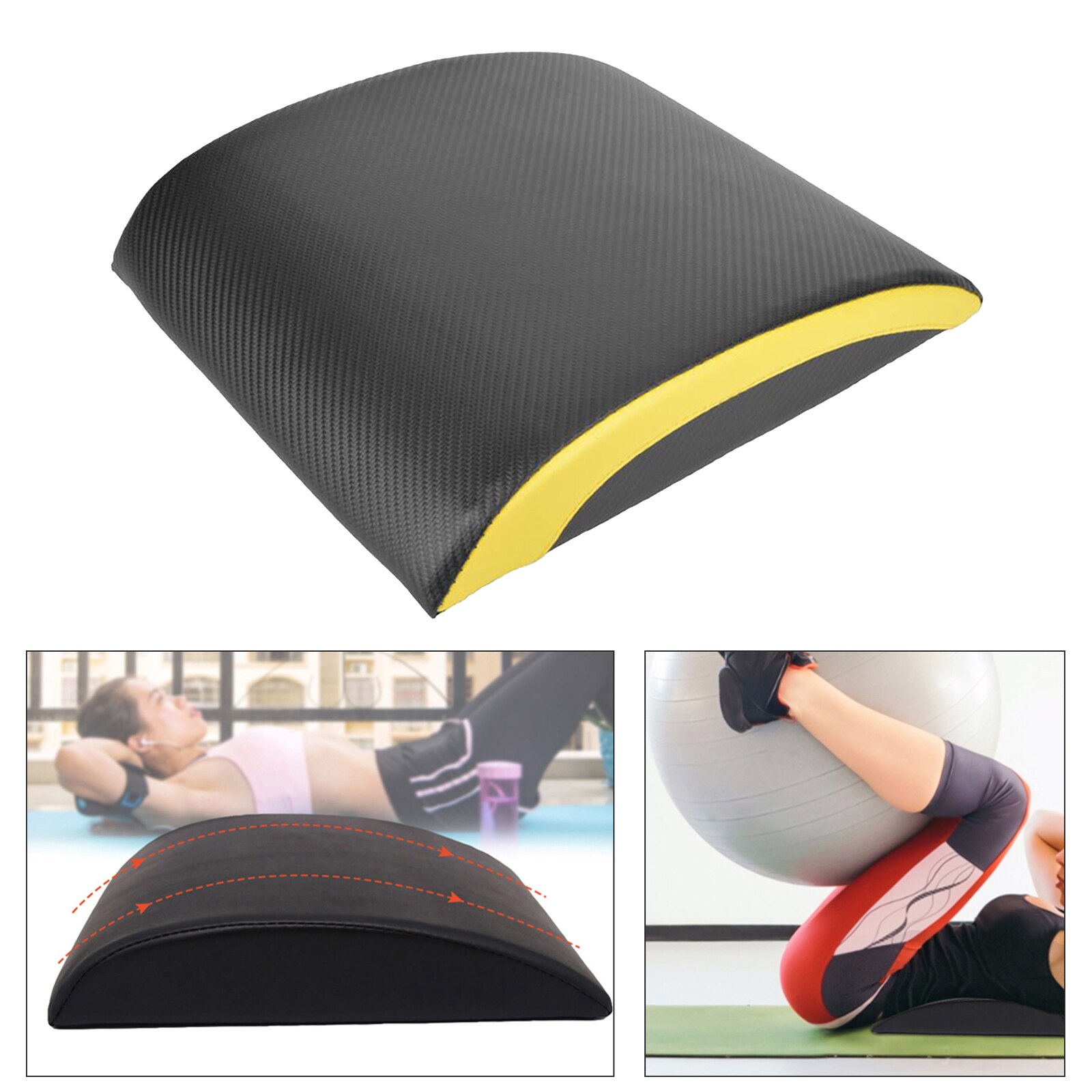 Begeleiding 1 Lb Sit-Up Core Training Gear Mini Bench, Workouts Ab Mat